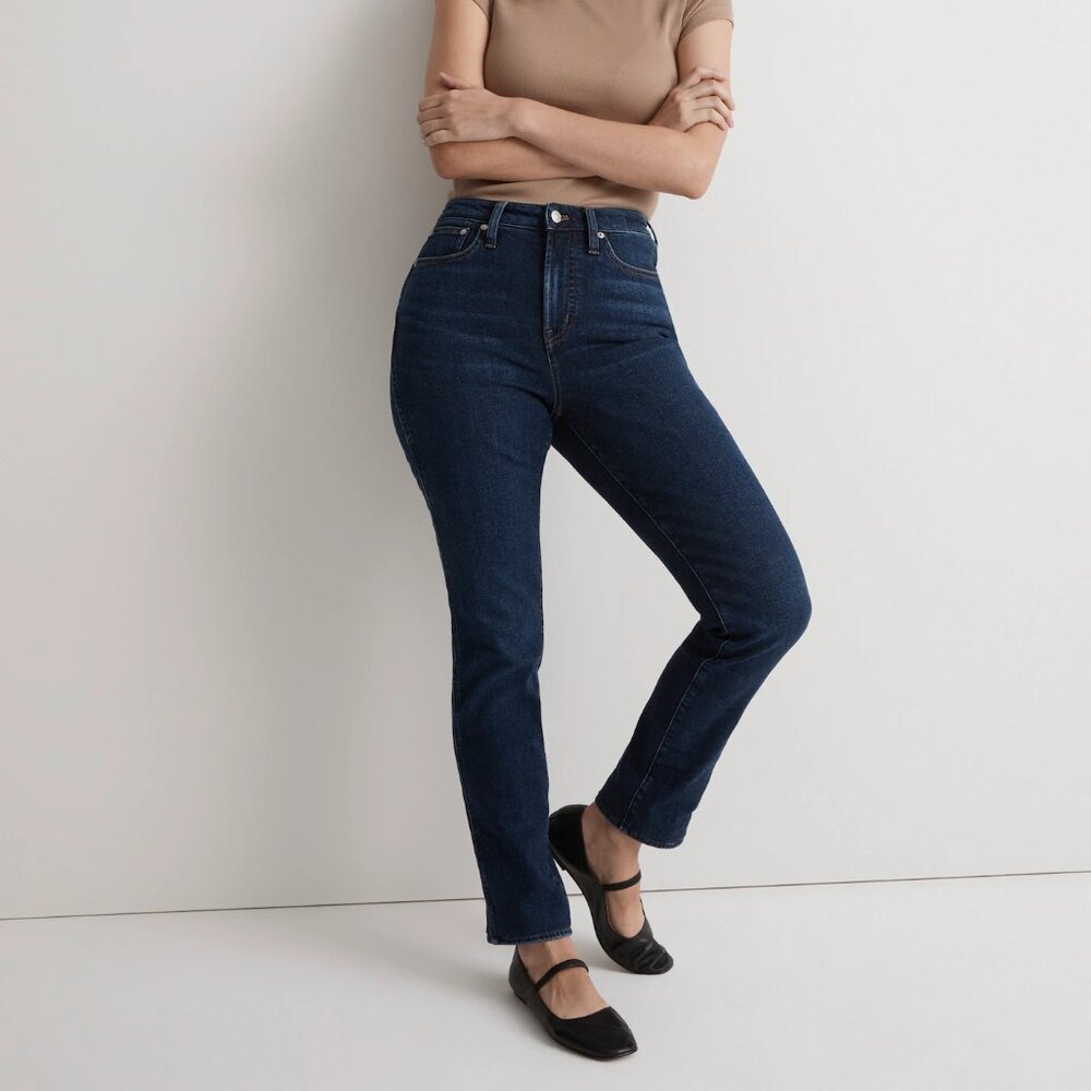 Madewell The Curvy Perfect Vintage Jean in Myers Wash Size 26